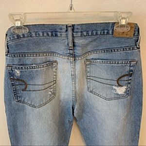 American Eagle Outfitters Distressed Hipster Jeans